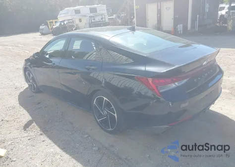 2023 Hyundai Elantra N Line из США, поврежденный, VIN KMHLR4AF5PU572595